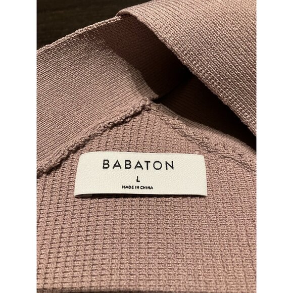 NWT Aritzia Babaton Sculpt Knit Criss Cross Mini Dress Womens Size Large - Picture 5 of 5